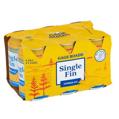 GAGE RDS S/FIN Cans 330ML 6Pack