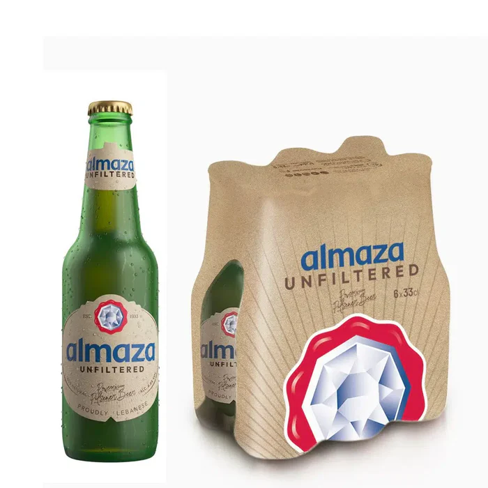 Almaza Unfiltered Pilsener Lebanese Beer