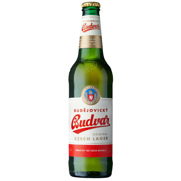Budweiser Budvar Original Czech Lager Stubbies