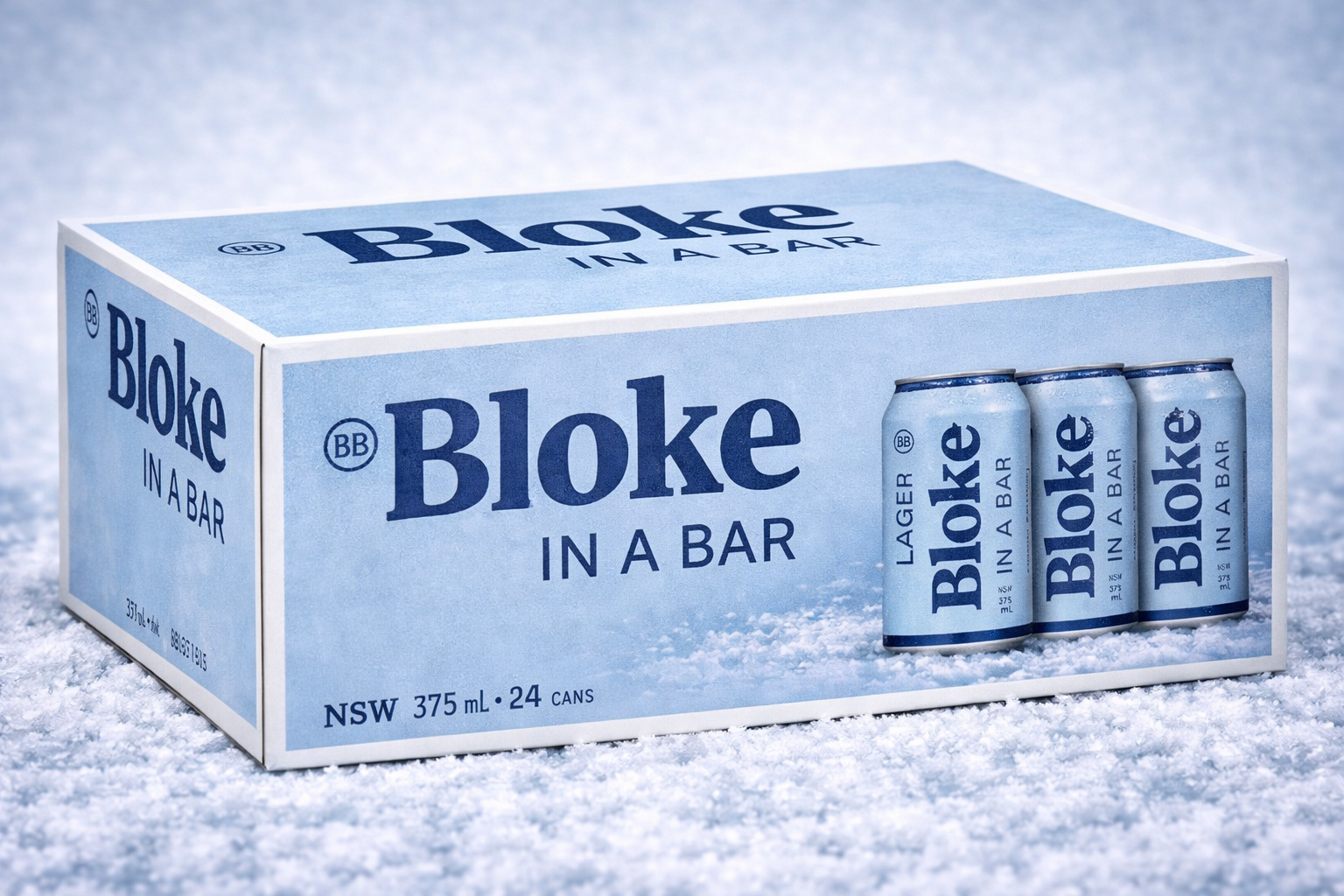 Bloke In A Bar Lager NSW Limited Edition Case
