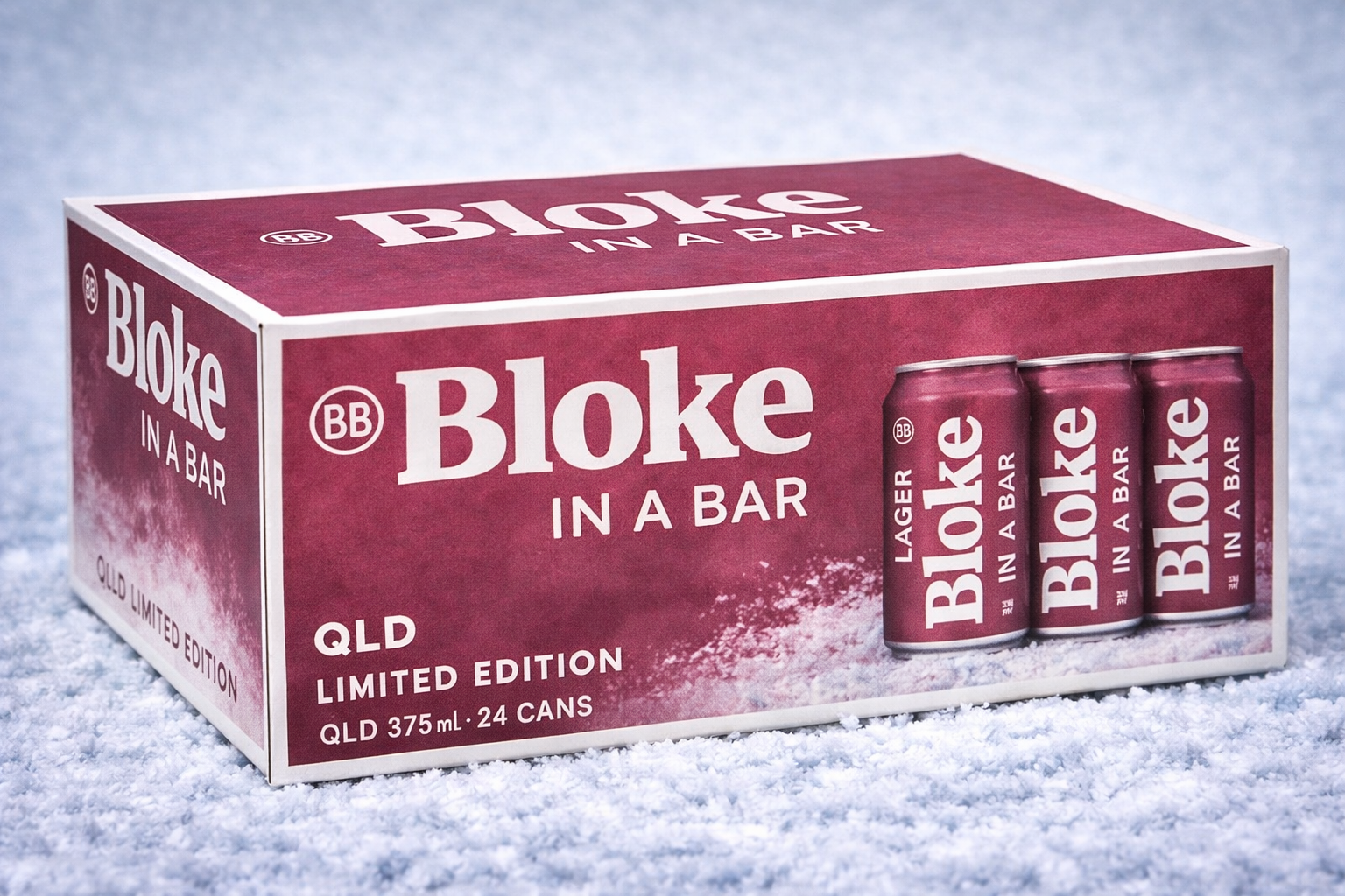 Bloke In A Bar Lager QLD Limited Edition Case