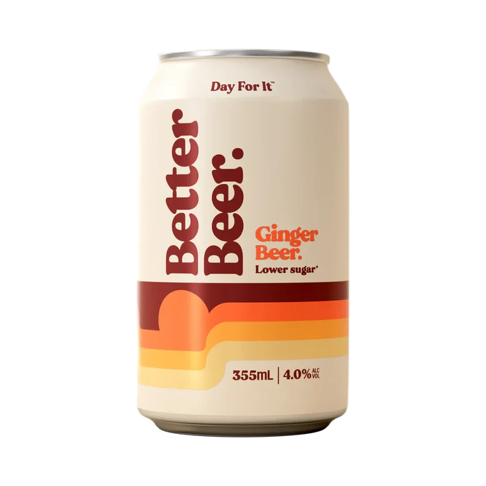 Better Beer Ginger Beer Cans