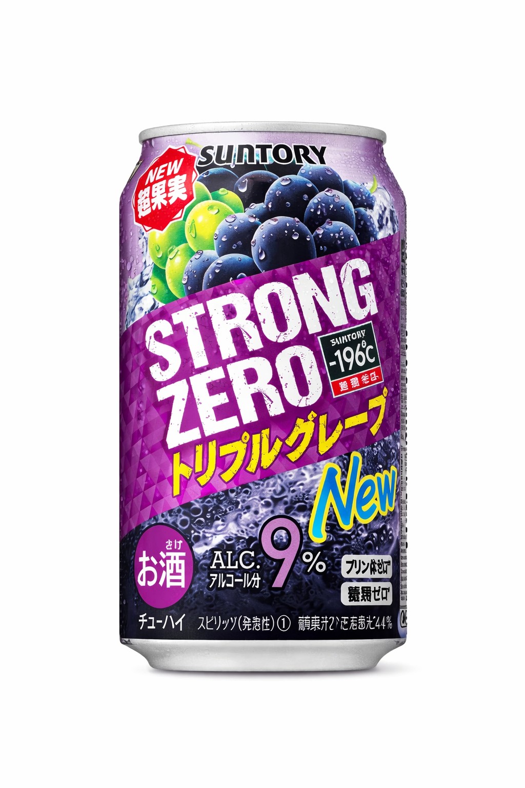 Suntory Strong 9% Zero -196 Grape
