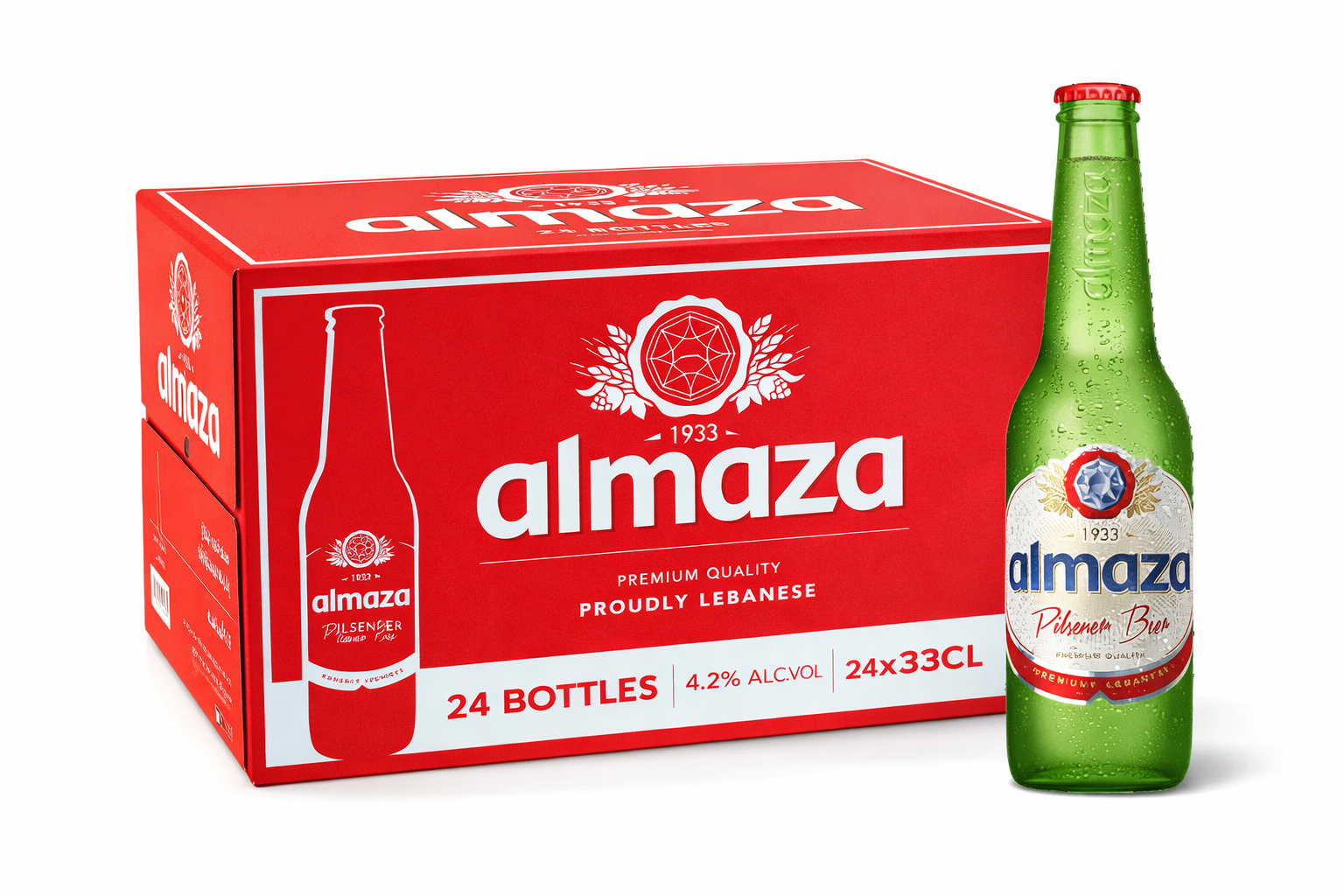 Almaza Pilsener Lebanese Beer
