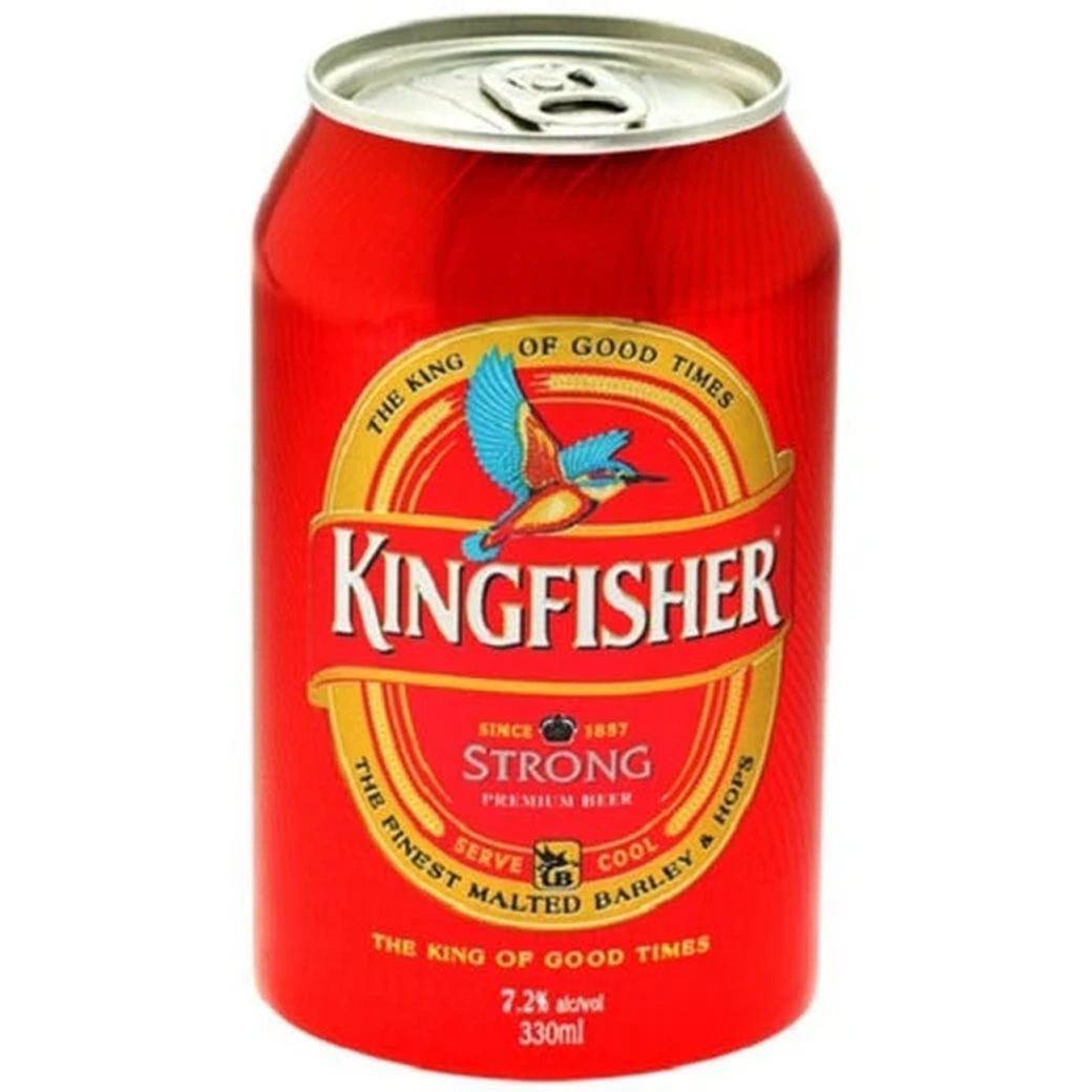Kingfisher Strong Can