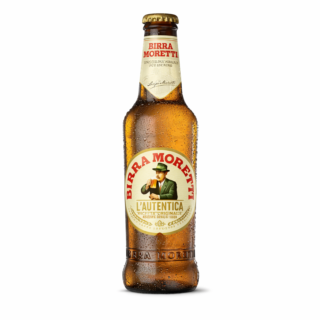 Birra Moretti Lager Bottles 330ml