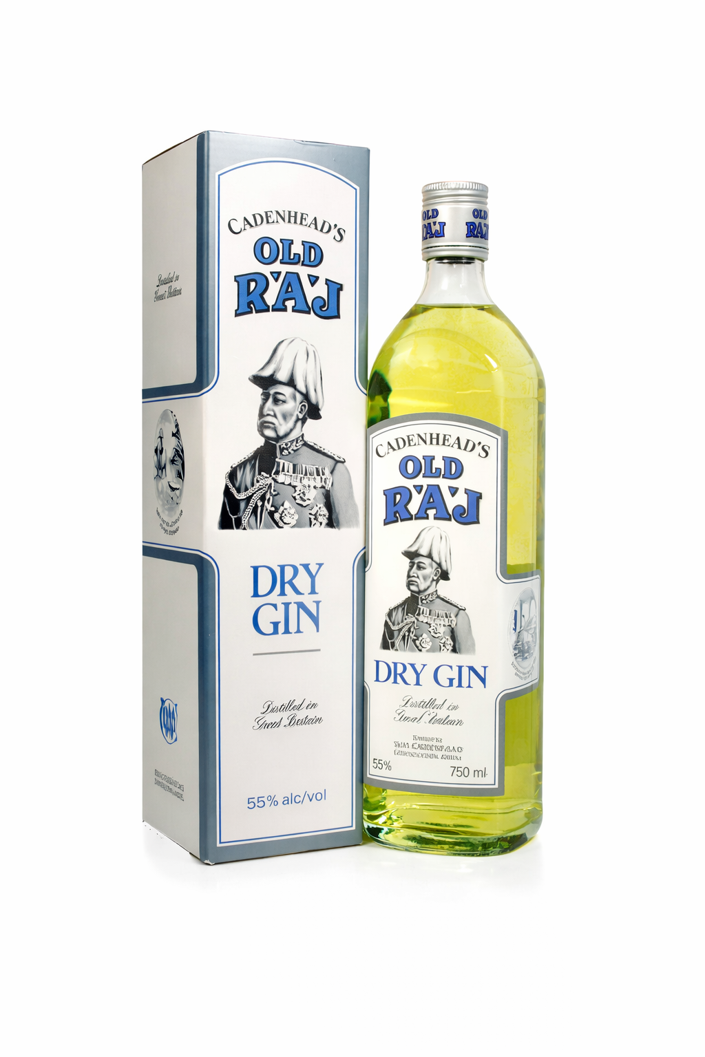 Cadenhead's Old Raj Dry Gin (55% ABV)