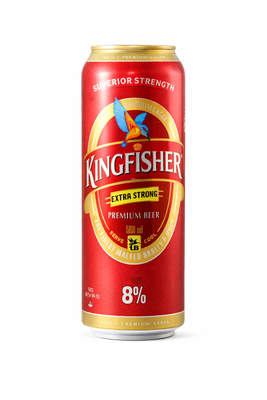 Kingfisher Premium Strong 8% Indian Beer