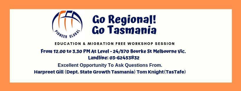 Go Regional Go Tasmania
