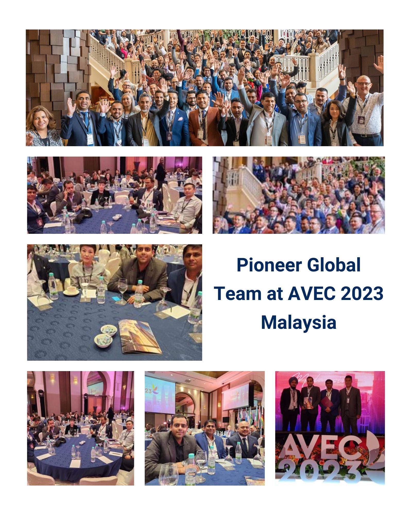 Pioneer Global Team at AVEC 2023 Malaysia